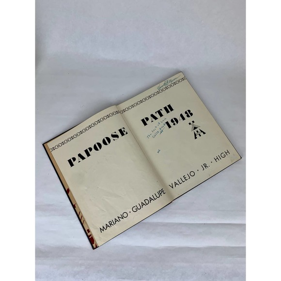 1948 The Papoose Path Vallejo Junior Highschool Vintage California Yearbook - Picture 8 of 11